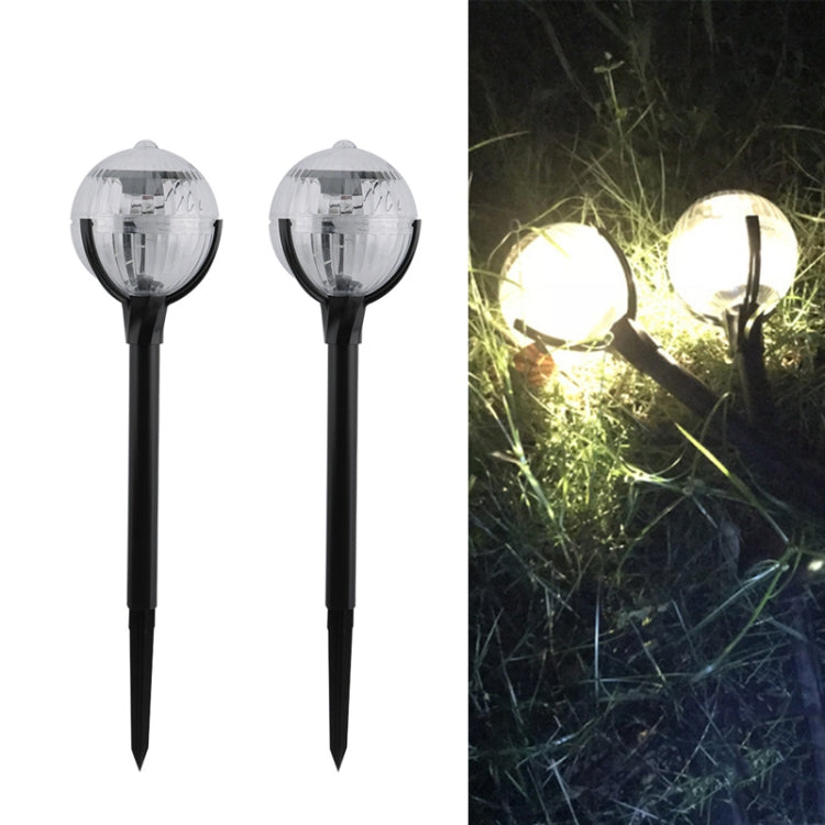 Lampada solare da giardino 2 pezzi luce calda IP44