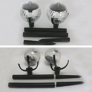 Lampada solare da giardino 2 pezzi luce calda IP44