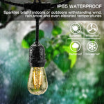 10 in 1 lampadina solare per esterni lampada a stringa luce solare da giardino impermeabile