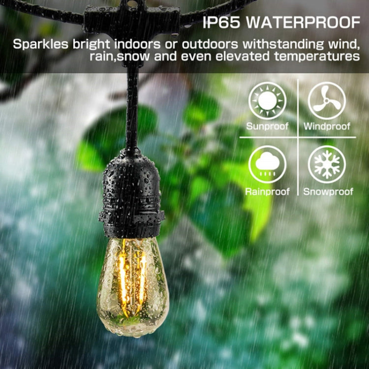 10 in 1 lampadina solare per esterni lampada a stringa luce solare da giardino impermeabile
