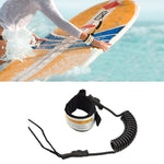 Corda da mano di sicurezza per bodyboard da surf Corda da traino per pagaia per tavola da surf in TPU, lunghezza dopo l'allungamento: 1,6 m, Safety Hand Rope(Clear Blue), Safety Hand Rope(Orange), Safety Hand Rope(Yellow), Safety Hand Rope(Black)      ...