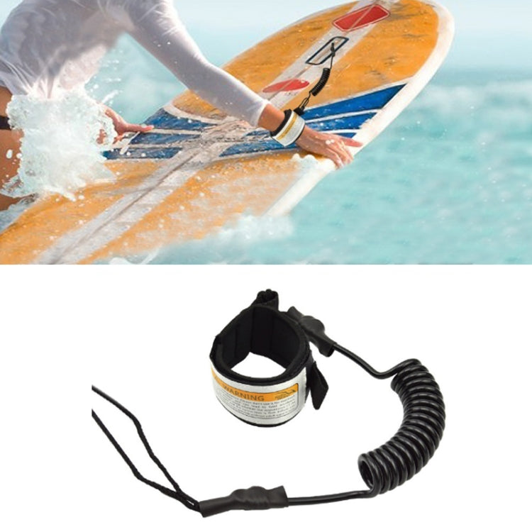 Corda da mano di sicurezza per bodyboard da surf Corda da traino per pagaia per tavola da surf in TPU, lunghezza dopo l'allungamento: 1,6 m, Safety Hand Rope(Clear Blue), Safety Hand Rope(Orange), Safety Hand Rope(Yellow), Safety Hand Rope(Black)      ...