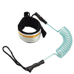Corda da mano di sicurezza per bodyboard da surf Corda da traino per pagaia per tavola da surf in TPU, lunghezza dopo l'allungamento: 1,6 m, Safety Hand Rope(Clear Blue), Safety Hand Rope(Orange), Safety Hand Rope(Yellow), Safety Hand Rope(Black)      ...