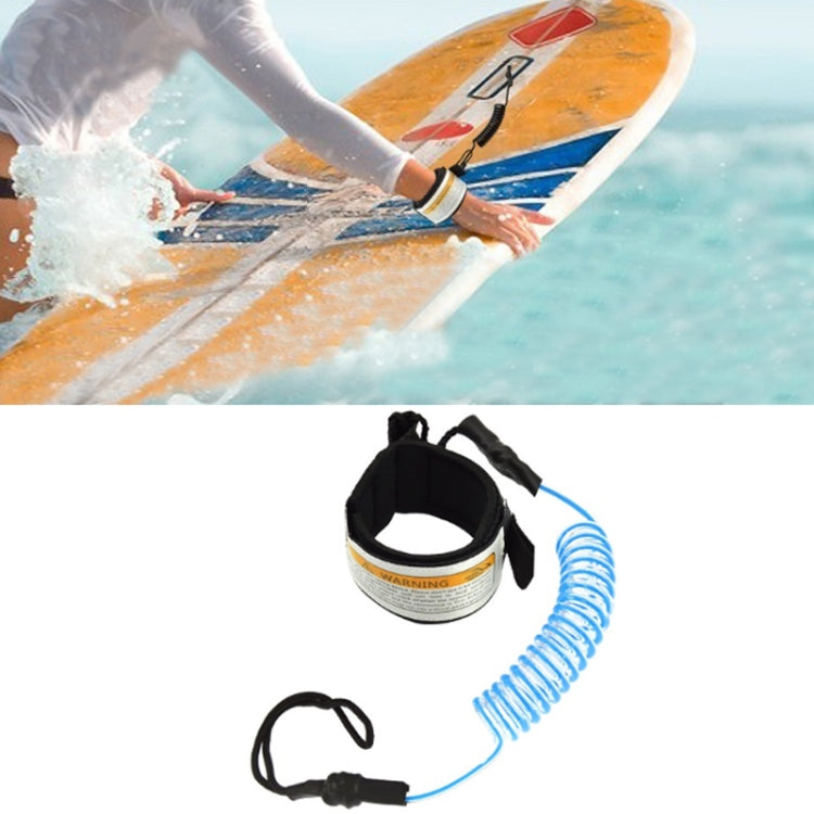 Corda da mano di sicurezza per bodyboard da surf Corda da traino per pagaia per tavola da surf in TPU, lunghezza dopo l'allungamento: 1,6 m, Safety Hand Rope(Clear Blue), Safety Hand Rope(Orange), Safety Hand Rope(Yellow), Safety Hand Rope(Black)      ...