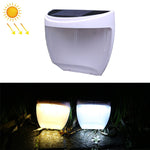 Lampada solare da parete 8 LED per giardino esterno
