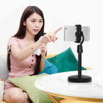 Supporto da tavolo telescopico per tablet e smartphone