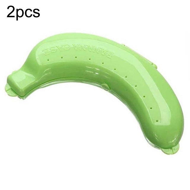 2 pezzi di scatola protettiva per frutta e banane, carina in 3 colori, per bambini