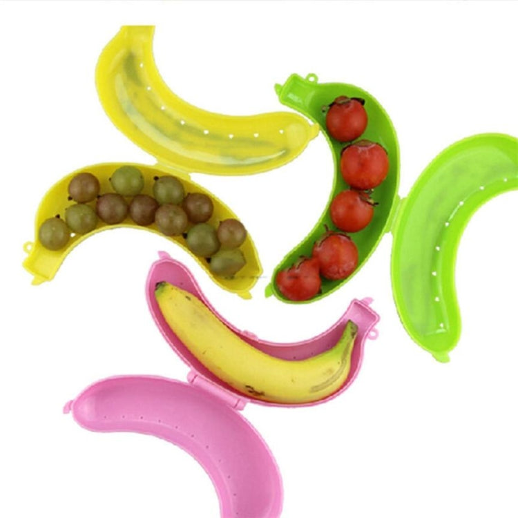 2 pezzi di scatola protettiva per frutta e banane, carina in 3 colori, per bambini