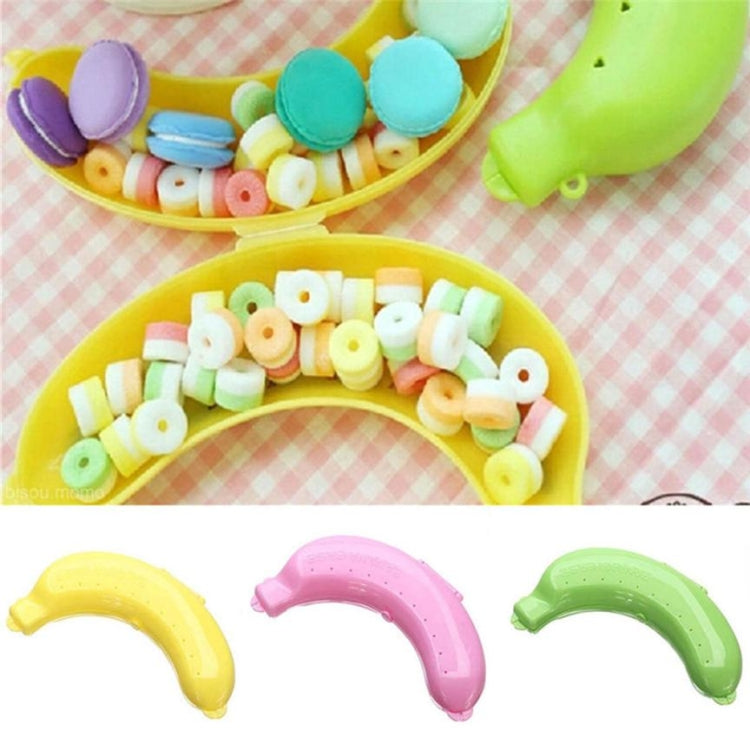 2 pezzi di scatola protettiva per frutta e banane, carina in 3 colori, per bambini