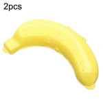 2 pezzi di scatola protettiva per frutta e banane, carina in 3 colori, per bambini