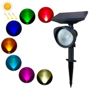 Lampada da giardino solare con luce LED colorata