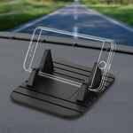 Staffa per telefono cellulare per auto in silicone da 6 pezzi Mini staffa pigra per auto, Mini Lazy Bracket