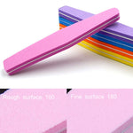 Strumento spugna per unghie 178x28x12mm forma diamante
