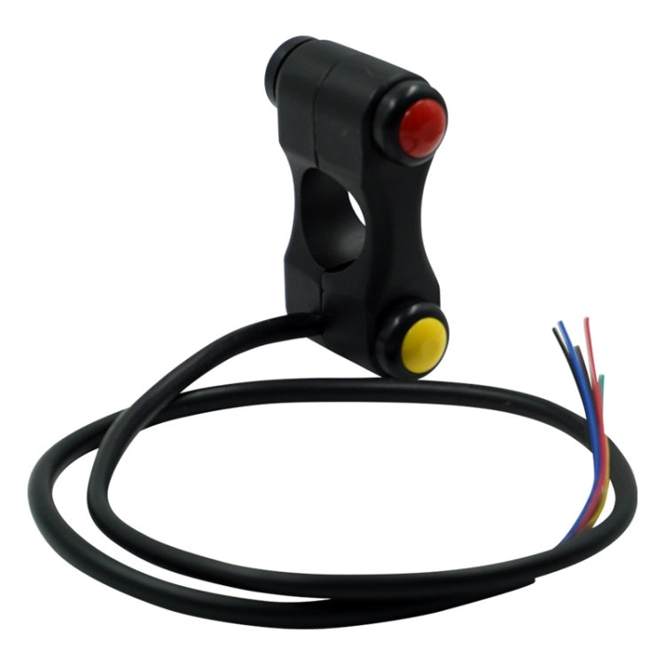 Accessori modificati per auto elettrica per motocicletta Altoparlante multifunzione a tre pulsanti Avvio molto vicino Interruttori della luce, Three Button Switches