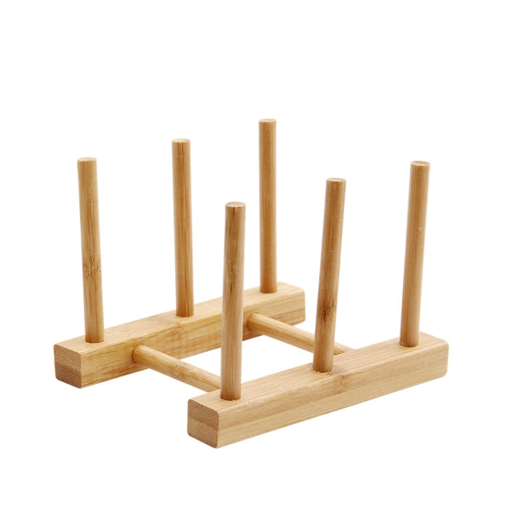 4 pezzi multiuso ciotola portadisco scolapiatti da cucina rack di stoccaggio per stoviglie in bambù, 2 Grid, 4 Grid, 7 Grid, 8 Grid