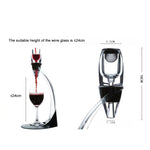 Set decanter rapido per vino rosso, versatore per vino con filtro decanter, Decanter Set
