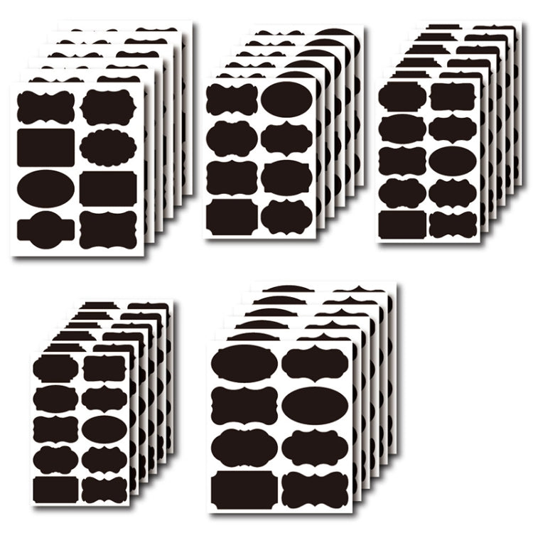 50 set di adesivi per lavagna in PVC cancellabili, impermeabili e rimovibili, 2PCS/Set 190x225mm, 8PCS/Set 110x156mm, 8PCS/Set  140x182mm, 8PCS/Set 190x225mm, 8PCS/Set  190x245mm, 10PCS/Set 130x220mm, 10PCS/Set  140x220mm, 10PCS/Set 120x187mm          ...