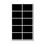 50 set di adesivi per lavagna in PVC cancellabili, impermeabili e rimovibili, 2PCS/Set 190x225mm, 8PCS/Set 110x156mm, 8PCS/Set  140x182mm, 8PCS/Set 190x225mm, 8PCS/Set  190x245mm, 10PCS/Set 130x220mm, 10PCS/Set  140x220mm, 10PCS/Set 120x187mm          ...