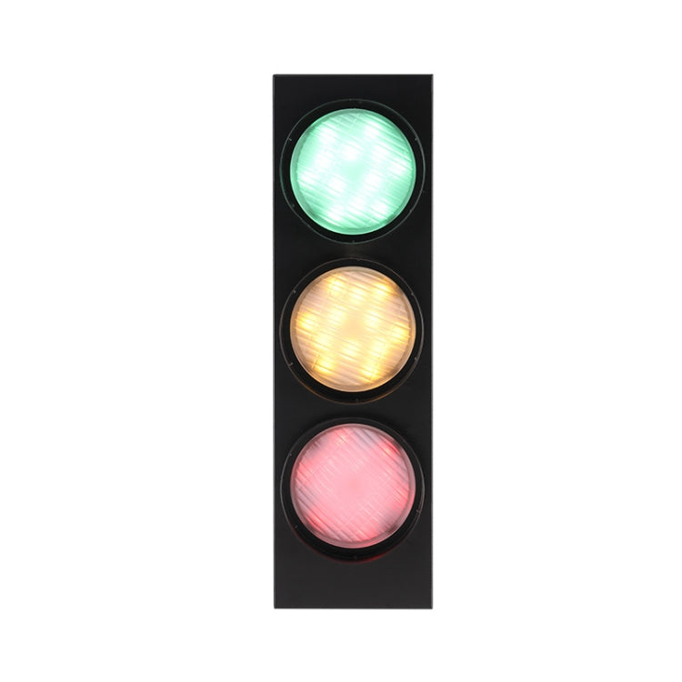 Lampada da parete per interni a LED in vetro tecnico in ferro battuto con semaforo per ristorante retro bar, 5W x 3