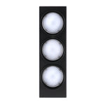 Lampada da parete per interni a LED in vetro tecnico in ferro battuto con semaforo per ristorante retro bar, 5W x 3