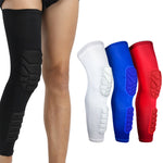 Un paio di ginocchiere sportive estese, copertura per cosce e polpacci, per arrampicata all'aperto, calcio, basket, equitazione, equipaggiamento protettivo, M (Black), L (Black), XL (Black), M (White), L  (White), XL (White), M (Red), L (Red), XL (Red)...