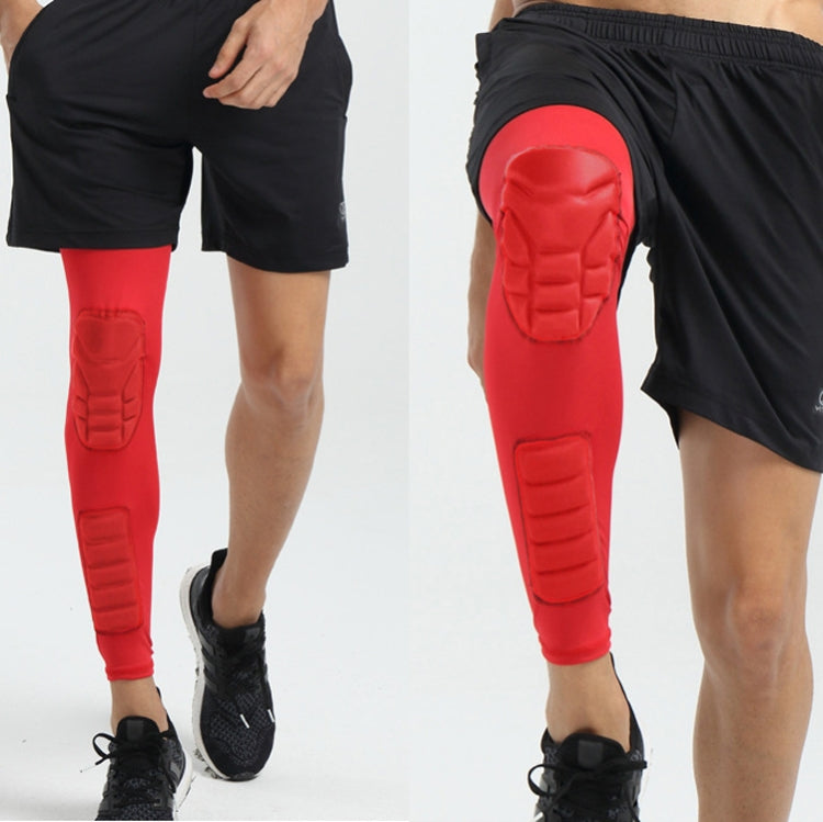 Un paio di ginocchiere sportive estese, copertura per cosce e polpacci, per arrampicata all'aperto, calcio, basket, equitazione, equipaggiamento protettivo, M (Black), L (Black), XL (Black), M (White), L  (White), XL (White), M (Red), L (Red), XL (Red)...