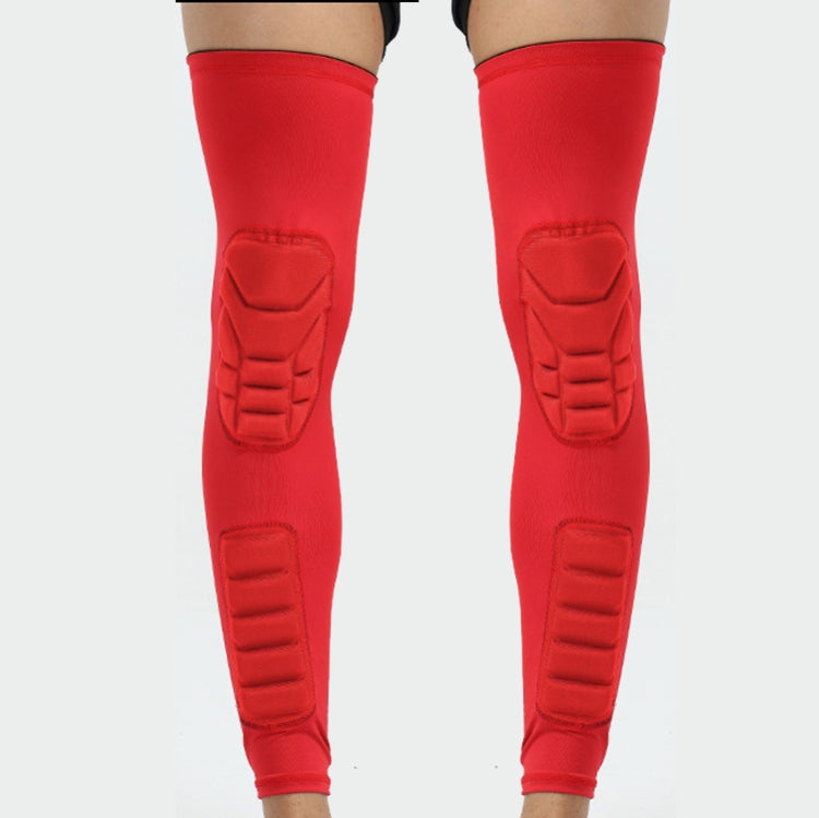 Un paio di ginocchiere sportive estese, copertura per cosce e polpacci, per arrampicata all'aperto, calcio, basket, equitazione, equipaggiamento protettivo, M (Black), L (Black), XL (Black), M (White), L  (White), XL (White), M (Red), L (Red), XL (Red)...