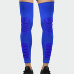 Un paio di ginocchiere sportive estese, copertura per cosce e polpacci, per arrampicata all'aperto, calcio, basket, equitazione, equipaggiamento protettivo, M (Black), L (Black), XL (Black), M (White), L  (White), XL (White), M (Red), L (Red), XL (Red)...