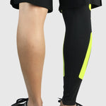 Un paio di ginocchiere sportive HX022, compressione elastica, protezione per cosce e polpacci, basket all'aperto, calcio, equitazione, M (Black / Gray), L  (Black / Gray), XL  (Black / Gray), M (Black / Green), L (Black / Green), XL (Black / Green)    ...