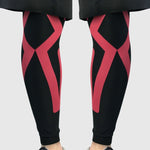 Un paio di ginocchiere sportive HX022, compressione elastica, protezione per cosce e polpacci, basket all'aperto, calcio, equitazione, M (Black / Gray), L  (Black / Gray), XL  (Black / Gray), M (Black / Green), L (Black / Green), XL (Black / Green)    ...