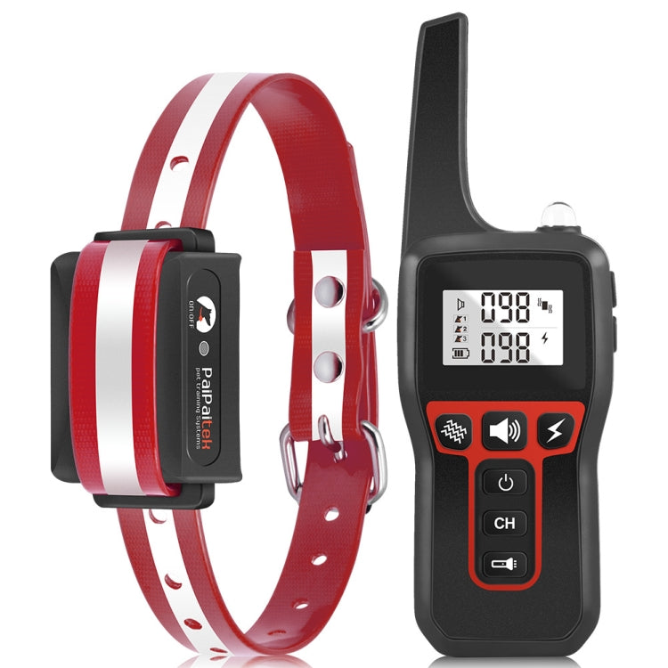 PaiPaitek PD529 Dispositivo di addestramento per cani con controllo remoto Dispositivo antiabbaio per controllo vocale, PD529 (Black), PD529 (Red), PD529 (Orange), PD529 (Yellow)