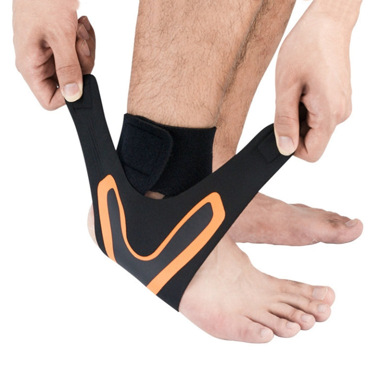 2 PCS Sport Compressione Anti-distorsione Caviglia Protezione Outdoor Basket Calcio Arrampicata Equipaggiamento protettivo, S, Left Foot (Black Orange), S, Right Foot (Black Orange), M, Left Foot (Black Orange), M, Right Foot (Black Orange)            ...