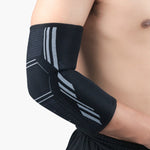 Un paio di gomitiere sportive Protezioni per braccia pressurizzate traspiranti Protezioni per gomiti da basket, tennis, badminton, M (Black Gray), L (Black Gray), XL (Black Gray), M (Black Orange), L (Black Orange), XL (Black Orange), M (Black Green)  ...