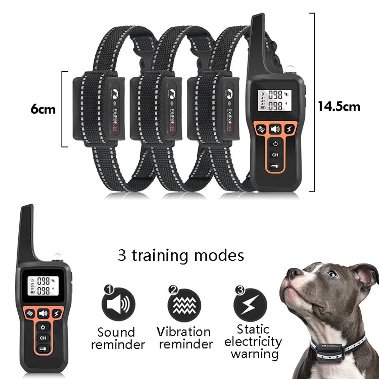 Dispositivo addestramento cani PaiPaitek PD529-3 con telecomando