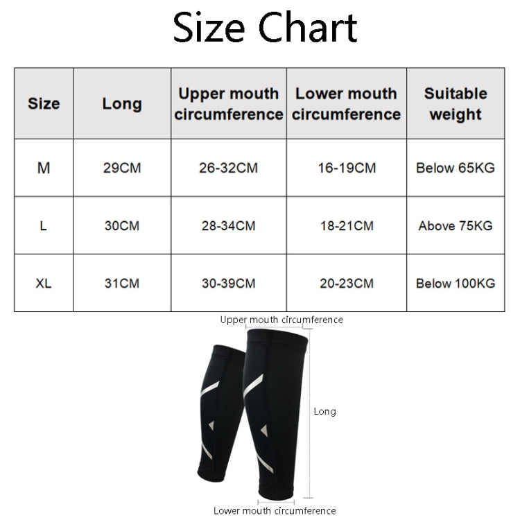 2 pezzi Sport Traspirante Compressione Protezione per polpacci Equitazione Corsa Calcio Basket Alpinismo Equipaggiamento protettivo, M (Black), L (Black), XL (Black), M (White), L (White), XL (White), M (Fluorescent Green), L (Fluorescent Green)       ...