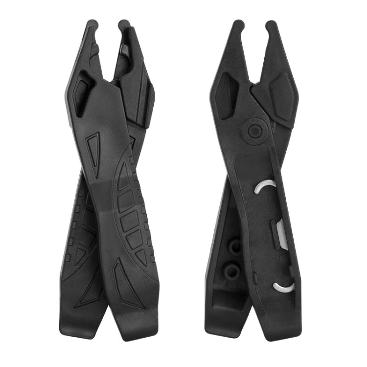 Mini bicicletta portatile asta per pneumatici riparazione multifunzione strumento di riparazione pneumatici per auto strumento a doppio scopo staccabile