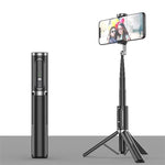 Selfie Stick Bluetooth con giunto cardanico e treppiede