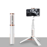 Selfie Stick Bluetooth con giunto cardanico e treppiede