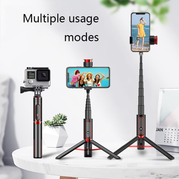 Selfie Stick Bluetooth con giunto cardanico e treppiede