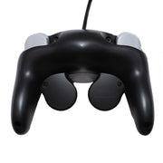 Controller di gioco cablato con controller vibrante a punto singolo da 2 pezzi per Nintendo NGC / Wii, White, Pink, Yellow, Red, Purple, Green, Blue, Black, Silver, Orange