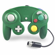 Controller di gioco cablato con controller vibrante a punto singolo da 2 pezzi per Nintendo NGC / Wii, White, Pink, Yellow, Red, Purple, Green, Blue, Black, Silver, Orange