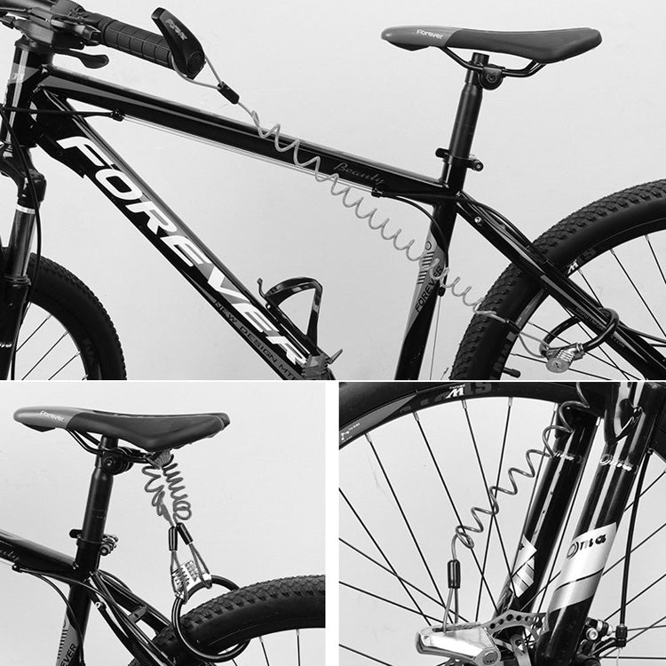 5 pezzi corda per promemoria portatile per bicicletta corda per casco da moto antifurto corda a molla da viaggio