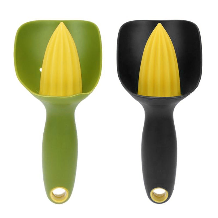 4 utensili da cucina per spremiagrumi manuale, frutta e limone, Green, Dark Grey