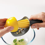 4 utensili da cucina per spremiagrumi manuale, frutta e limone, Green, Dark Grey