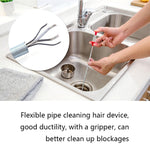 Kit draga per lavandino antiblocco per WC fognario con gancio per dragare per tubi da cucina, Stile:, 6 PCS/Set-1M, 6 PCS/Set-1.5M, 6 PCS/Set-3, 6 PCS/Set-4