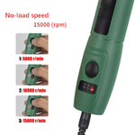 Mini penna per incisione elettrica, set di utensili per smerigliatrice elettrica per taglio e lucidatura, spina americana, US Plug(Red), US Plug(Grey), US Plug(Green)