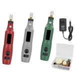 Mini penna per incisione elettrica, set di utensili per smerigliatrice elettrica per taglio e lucidatura, spina americana, US Plug(Red), US Plug(Grey), US Plug(Green)