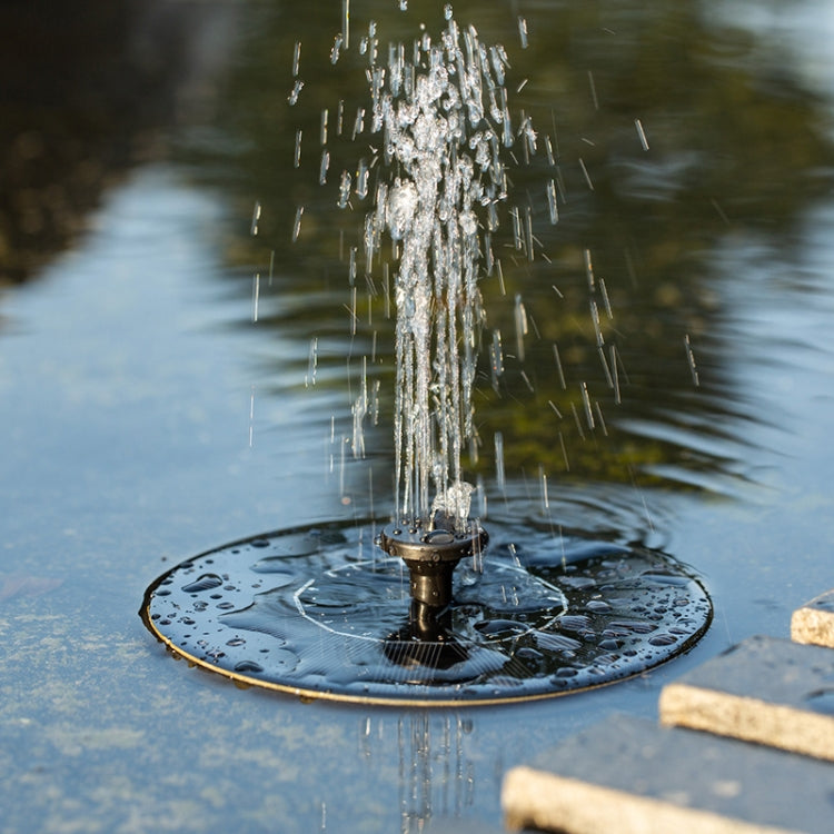 Fontana solare galleggiante con acqua di flusso per piscina all'aperto, Solar Fountain