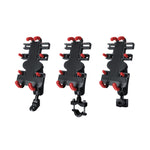 Staffa per telefono cellulare con navigazione in metallo per moto, Stile:, Rearview Mirror Installation (Anti-theft), Rearview Mirror Installation (Hand Twist), Thin Tube Fixation (Anti-theft), Thin Tube Fixation (Hand Twist)                           ...