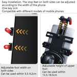 Staffa per telefono cellulare con navigazione in metallo per moto, Stile:, Rearview Mirror Installation (Anti-theft), Rearview Mirror Installation (Hand Twist), Thin Tube Fixation (Anti-theft), Thin Tube Fixation (Hand Twist)                           ...
